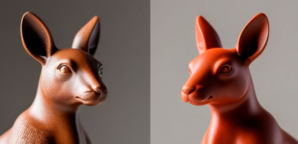 Химическая постобработка фигурок 3D: до и после