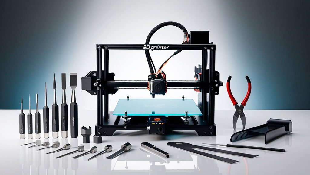 Инструменты для 3D-печати и обслуживания принтера