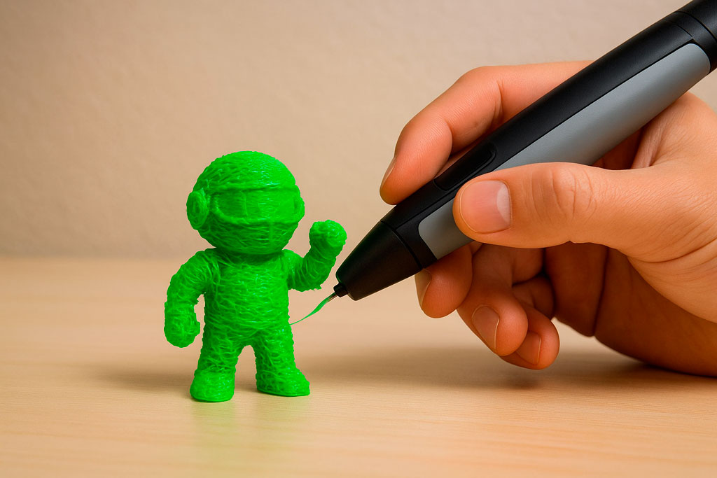 Использование 3D-ручки