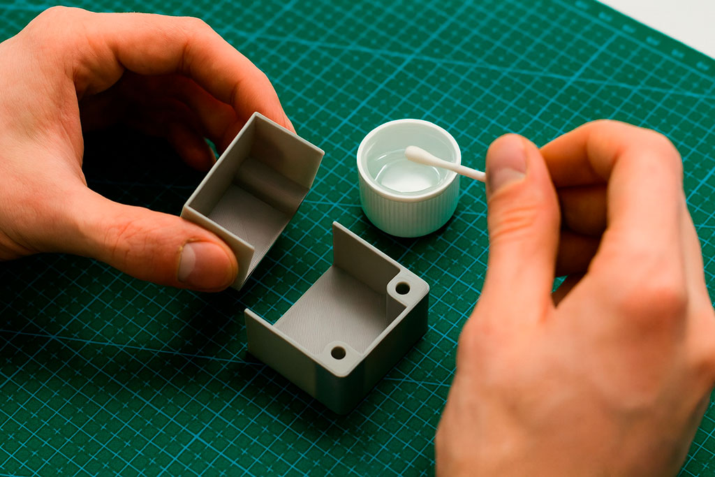 Холодная сварка 3D-модели