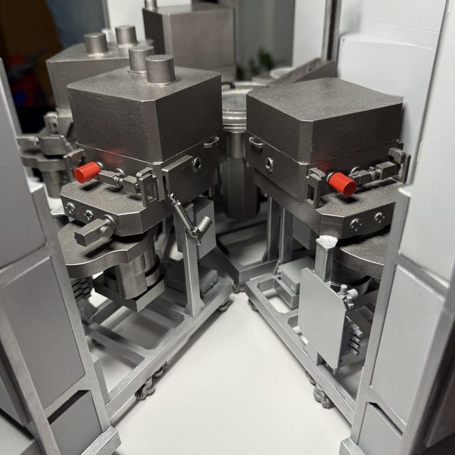 Макет установки вакуумной металлизации — 3D-Fabrica