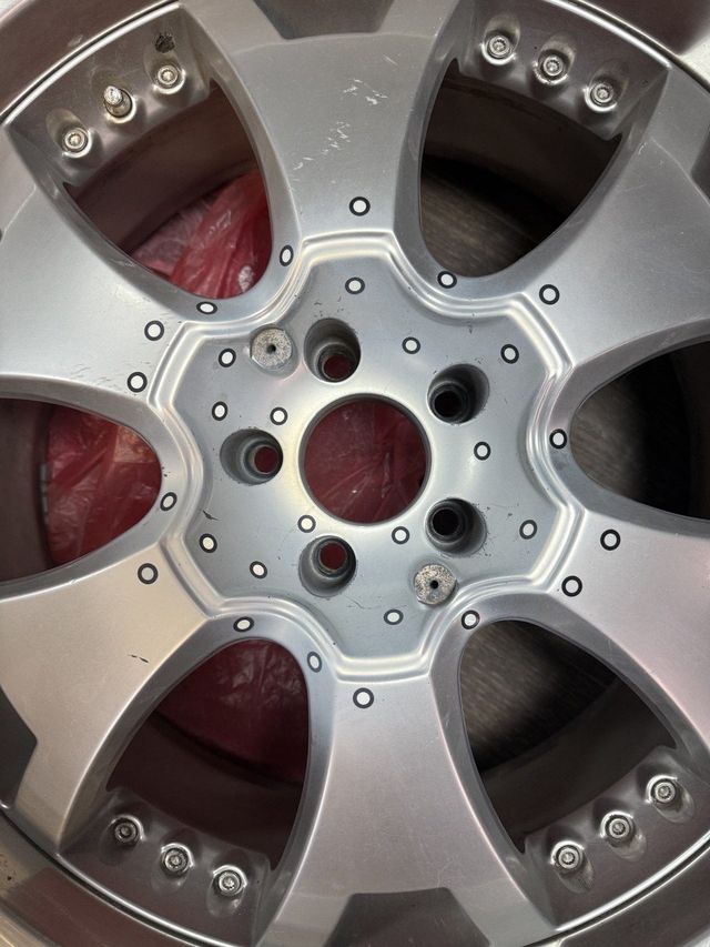 Оригинал колёсного диска с метками — 3D-Fabrica