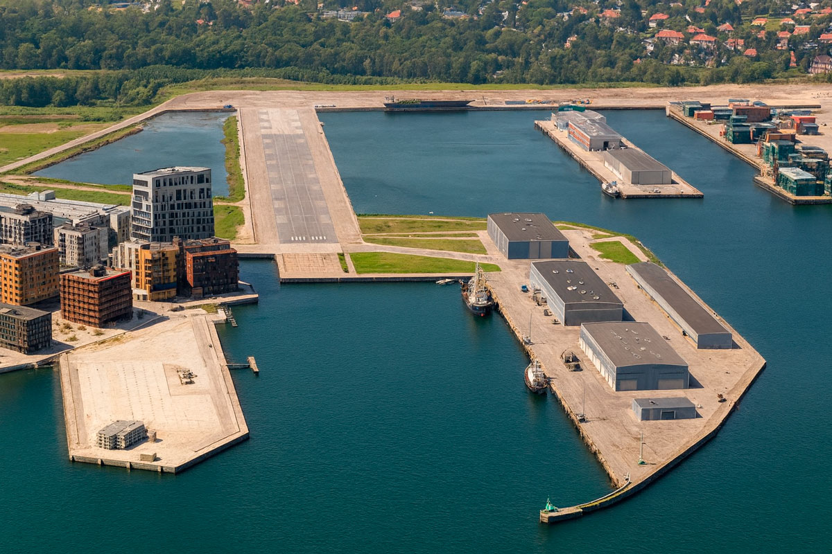 Использование 3D-модулей в порту Нордхавн