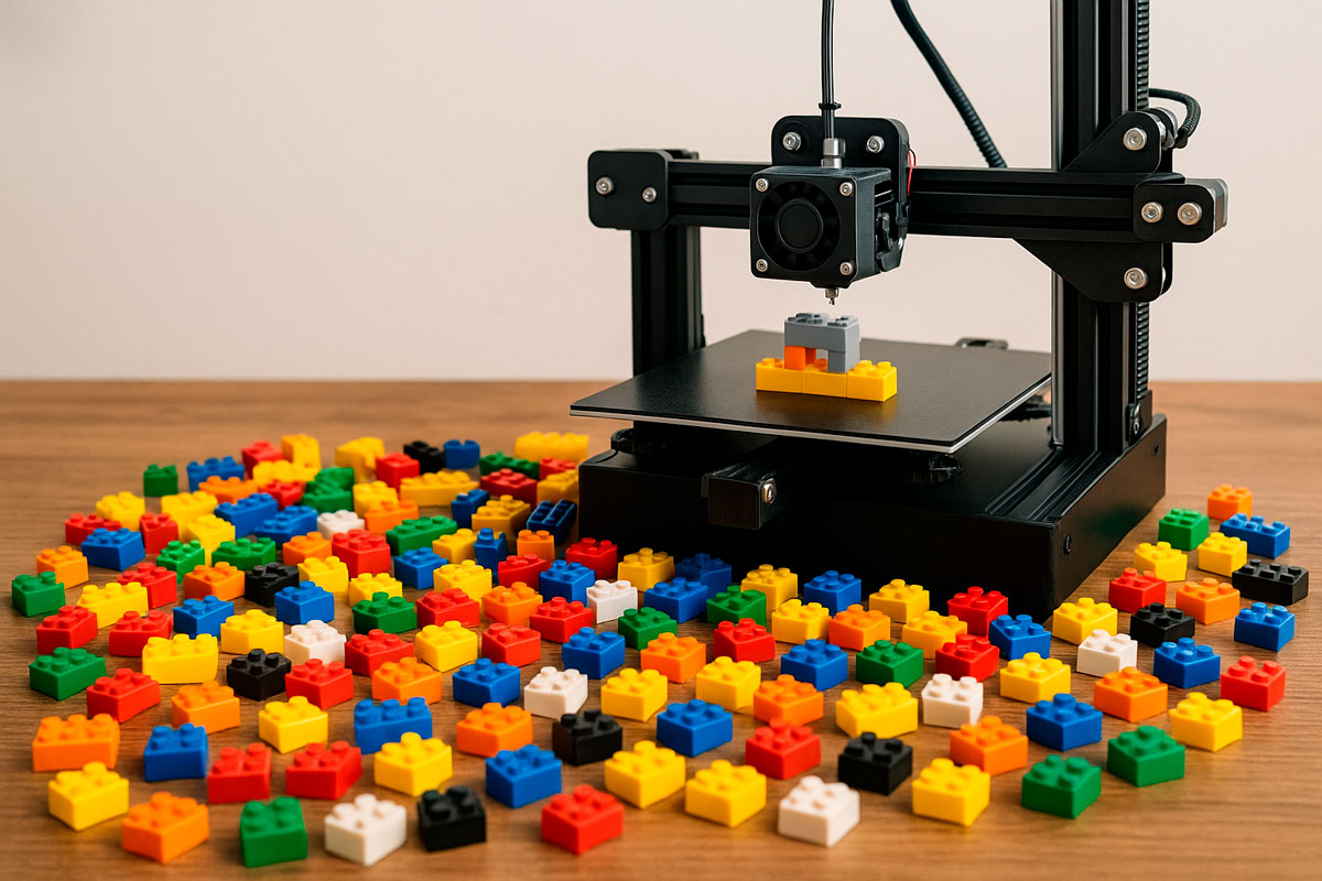 3D-принтер и Лего