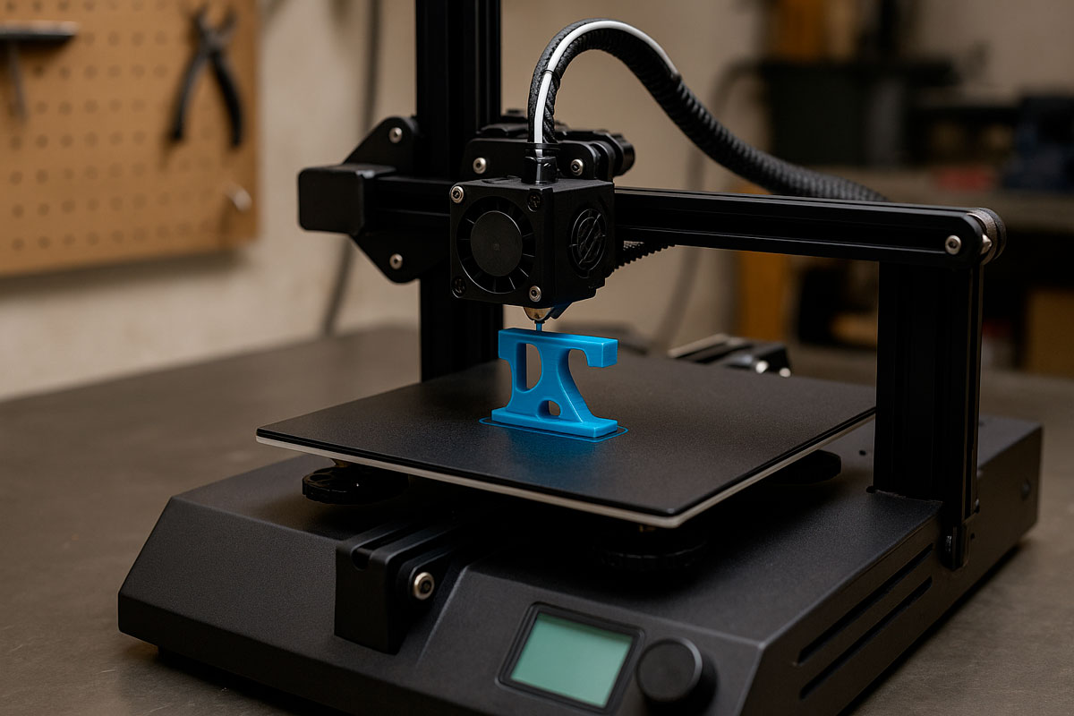 Деталь, напечатанная на 3D-принтере